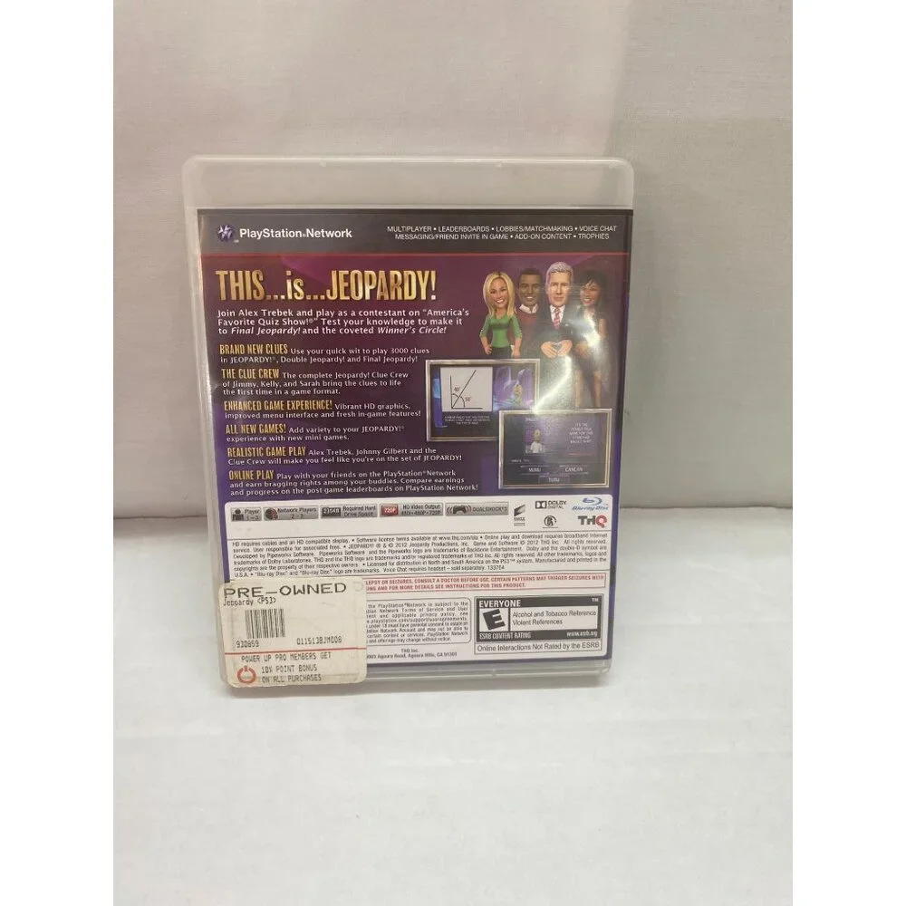 PS3 Jeopardy 2012